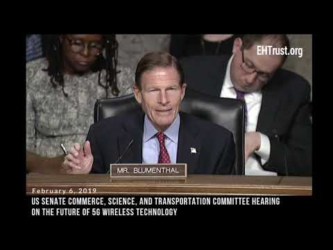 RED ALERT: 5G industry leaders admit NO safety testing when questioned by Senator Blumenthal (CT)