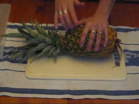 how to replant the top of a pineapple