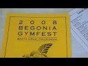 2008 Begonia Gymfest Scotts Valley