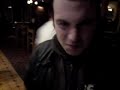 Ian drinking vinegar