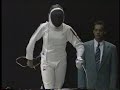 http://www.youtube.com/playlist?p=ead1c5a266460f7c 1996 atlantas olympic individual epee women gold medal match laura flessel-colovic (fra) vs valerie barloi...