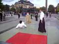 Aikidoshow på torget i Trondheim - 1. sept. 2007 - part I