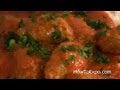 Cumin Kufta - Middle Eastern Meatballs In Sauce (Kofta, Kufte)