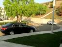 OSET - Gavin doing a jump in the neighbors yard...  we asked first.