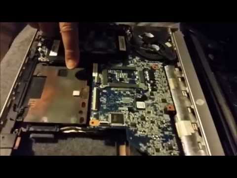 how to fix the cooling fan on a hp laptop