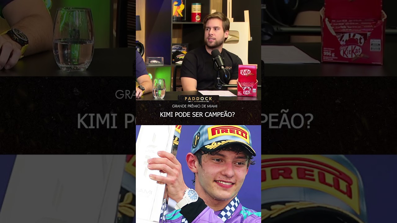 KIMI ANTONELLI PODE SER CAMPEÃO? 👀 🏆 🏎️