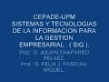 sistemas y tecnologias de la informacion para la gestion em