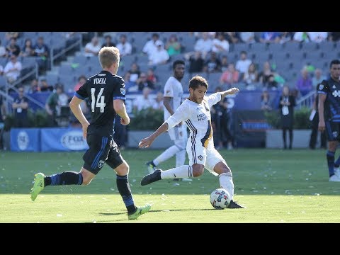 Video: OFF THE POST! Jonathan Dos Santos is denied by the woodwork
