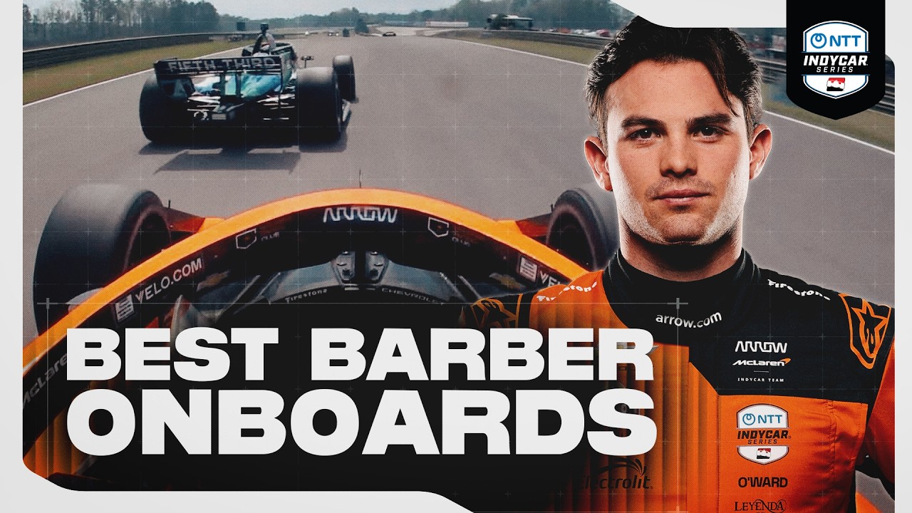 The BEST Barber Onboards | 2026 INDYCAR at Alabama
