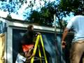 videos de alex jumping off roof on to trampoline