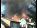 Przasnysz - Pożar ZUS i PKO BP