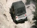 jeep, range rover (rear lockers), discovery (traction control) attack el hill.