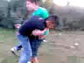 presing catch in the park