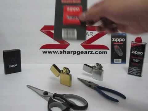 how to change zippo wick