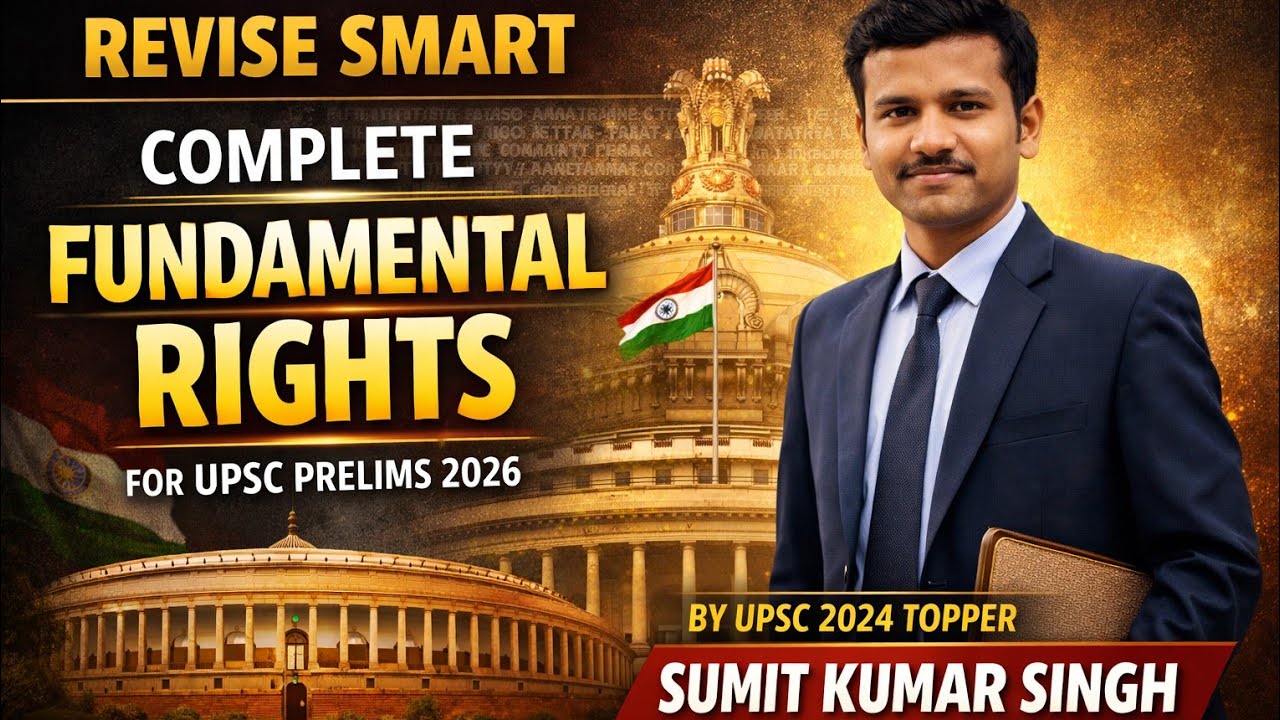 Revise Fundamental Rights in 1 Hour | BY UPSC 2024 Topper | Revise Smart