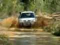 Pajero mud puddle