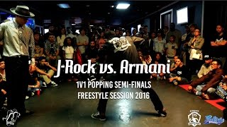 JRock vs Armani – Freestyle Session 1 vs 1 Popping Semi Finals