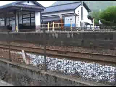 関口知宏さんが途中下車したJR竹田駅②