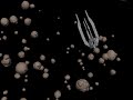 Asteroid Field Animation