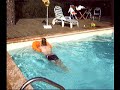 Tim Swimming with Alexander Tim Swimming with Alexander