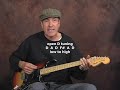 Slide blues guitar lesson in open D tuning ala Elmore James Jeremy Spencer