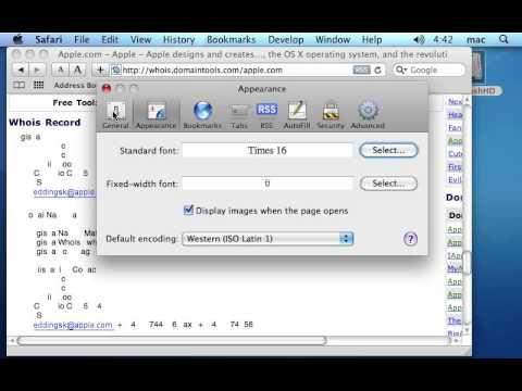 how to repair fonts in mac os x