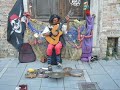 Frammenti estivi in piazza Cavana aTrieste