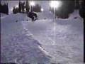 snowboard crashes