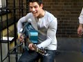 Click here to watch this video Nick Jonas - What Makes You Beautiful/Just The Way You Are - How To Succeed Stage Door - May 19 2012