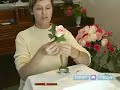 How to Make Flower Arrangements for Weddings : How to Make a Single Rose Corsage: Tips for Making Wedding Floral Arrangements