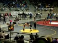 jeff wrestling and pinning the 3rd ranked wrestler in the state.