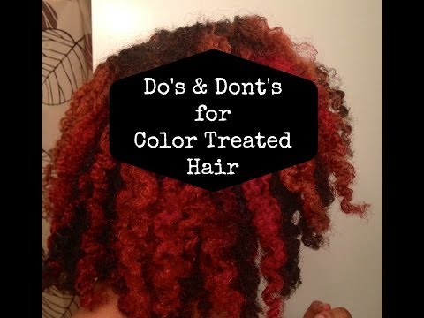 how to dye processed hair