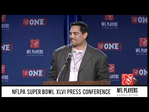 NFLPA Super Bowl XLVI press conf