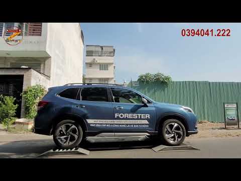 Test hệ truyền động 4 bánh toàn thời gian xe Subaru Forester qua mô phỏng địa hình