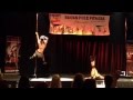 Jamie Taylor & Tess Taylor Performing at Bucks Pole Fitness Championships 2012