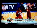 Wade Yells at LeBron (on camera)