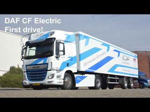 Video bij: DSV ziet business case in DAF CF electric