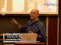 Social Media vs the Dictator - Clay Shirky