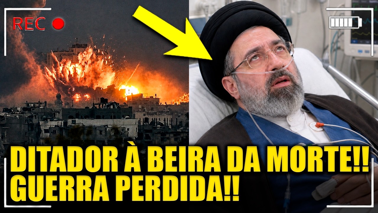 Ditador do Irã REVELADO À BEIRA da morte com a GUERRA JÁ PERDIDA