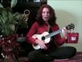 Cali Rose Plays Ukulele &  Sings Santa Baby