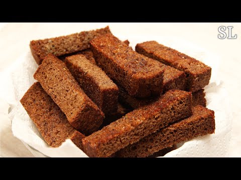 На ВСЕ случаи Жизни! Внутри Мягкие, снаружи Хрустящие! Ароматные Чесночные Гренки