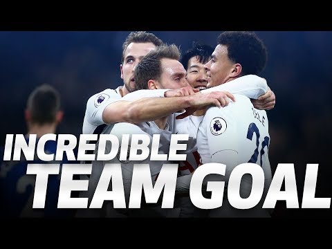 Video: INCREDIBLE TEAM GOAL | Spurs 4-0 Everton