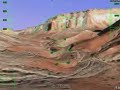 Flight over grand canyon Google Earth 3D anaglyph Flight over grand canyon Google Earth 3D anaglyph