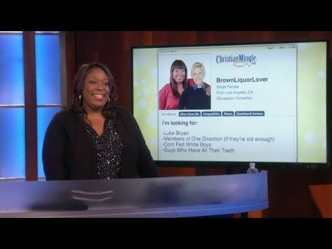 Loni Love on Christian Mingle