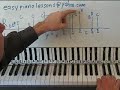 The Entertainer Piano Lesson (simplified)