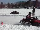 Southwick South Pond Congamond Snowdeo, February 24th, 2008.