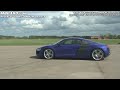 HD: Audi R8 R-Tronic vs BWM M3 manual: www.m5board.com