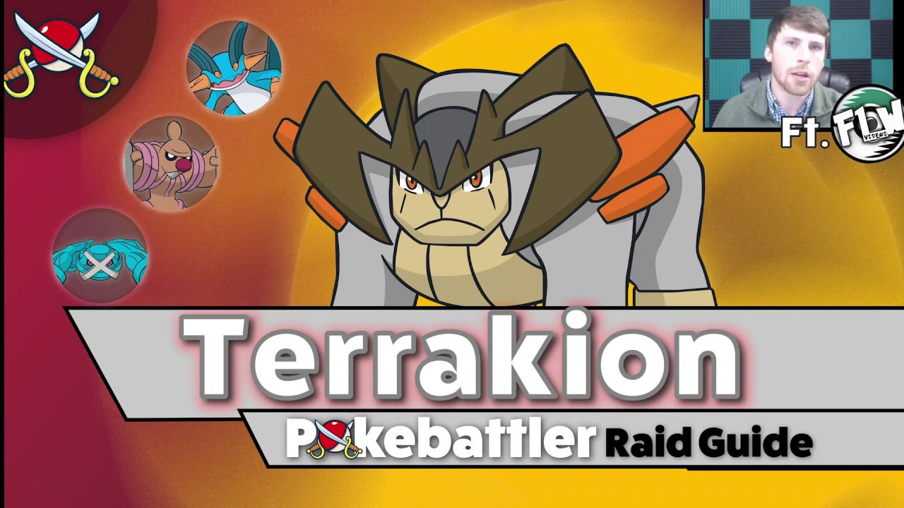 Pokebattlers Terrakion Raid Guide Pokebattler