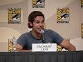 Zach Levi imitates Yvonne Strahovski\ Zach Levi imitates Yvonne Strahovski\