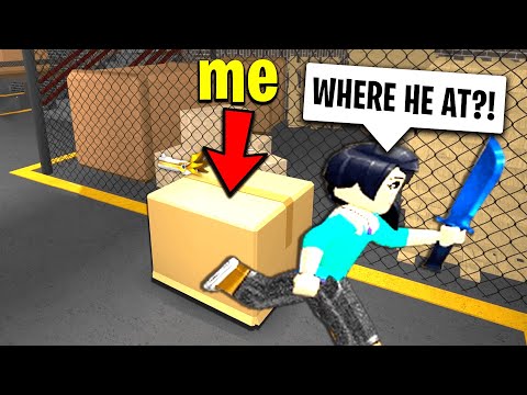Disguising As A Box In Roblox Minecraftvideos Tv